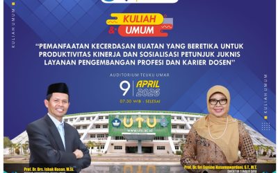 Kuliah Umum Universitas Teuku Umar Bahas Pemanfaatan AI Beretika untuk Produktivitas Kinerja
